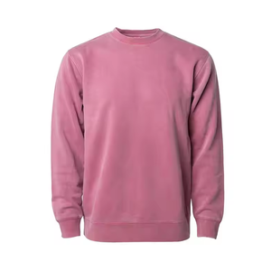 Wholesale Custom Logo Crew Neck Solid <b>Red</b> Color Best Tech Fleece <b>Sweatshirt</b> Sale in Pakistan 2024 - Product Image 3