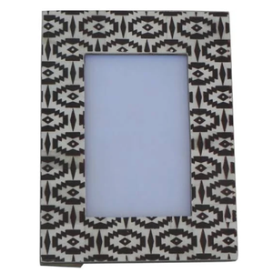 Cadres photo modernes en résine avec incrustations osseuses pour les acheteurs en gros - Écologiques, couleurs personnalisables, OEM/ODM disponible, différentes tailles - Product Image 5