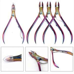 Herramientas de Acero Inoxidable para Uñas, Cortaúñas Profesional para Manicura, Cortacutículas, Pinza para Cutículas para el Hogar y Salón - Product Image 5
