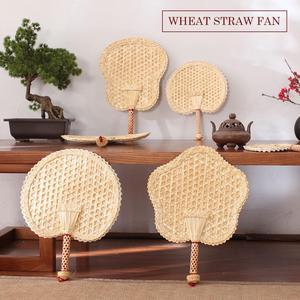 แฟน Raffia สําหรับแฟนแฟชั่นใบตาลฤดูร้อนและแฟนมือถือไม้ไผ่วินเทจสไตล์เวียดนาม - Product Image 5