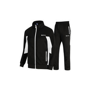 Survêtements pour hommes Survêtements pour hommes Survêtements pour hommes 2 pièces Décontracté Athlétique Jogging Warm Up Full Zip Sets - Product Image 2