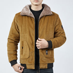 Veste en toile formelle marron foncé pour homme, coupe-vent à simple boutonnage, manteau d'hiver chaud jusqu'aux genoux - Product Image 5