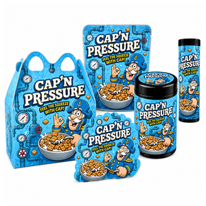 Custom 3.5g Cali Packs Packaging Set Mylar Bags Glass Jars Display Boxes Moisture Smell Proof Child Resistant Zipper Top Bags - Product Image 2