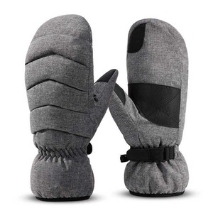 Gants de ski d'hiver personnalisés pour hommes et femmes pour les sports d'extérieur Gants imperméables à écran tactile pour le cyclisme Usage décontracté pour le snowboard 2026 - Product Image 2