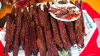 Daging Sapi Asap Vietnam Kualitas Ekspor, Kemasan Vakum, Camilan Daging Kemasan Besar
