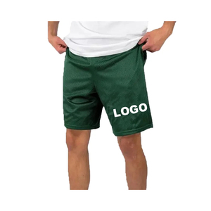 Pantalones Cortos Deportivos Transpirables de Poliéster y Algodón Premium para Hombre, con Cintura Elástica Personalizada, Malla, Impresión Digital Informal - Product Image 1