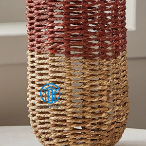 Elegant Design with Natural Handmade Eco-friendly Seagrass Decorative Vase, <b>Table</b> Vase for Home Decoration in Vietnam Factory - Product Image 4