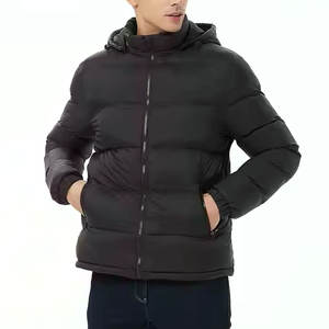 Chaqueta acolchada para hombre OEM ODM, cálida, aislante, cómoda, para capas de invierno, duradera, para uso en exteriores, diseño grueso para el frío - Product Image 3