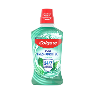 ผลิตภัณฑ์ล้างปาก Colgate 250ml plax Soft Green ปราศจากแอลกอฮอล์และเหมาะสำหรับการดูแลปากทุกวัน - Product Image 2