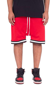 Short de basket-ball noir personnalisé de haute qualité séchage rapide et respirant taille XL Logo de l'équipe impression de nom tricoté tissage Service OEM - Product Image 6