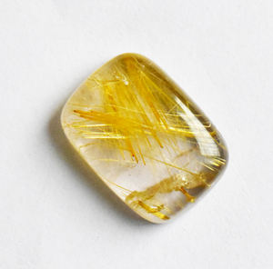 Cabochons de coussin rutile doré naturel de haute qualité pierres précieuses en vrac pour la fabrication de bijoux Mix taille Lot en gros - Product Image 2