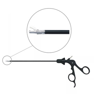 Pinzas de Disección Manuales Reutilizables Laparoscópicas, Instrumentos Quirúrgicos de Laparoscopia, Acero Inoxidable Alemán - Product Image 3