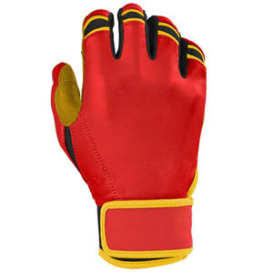 Customized Youth Adult Professional Baseball Batting Gloves Anti-Slip Cowhide Cabretta Leather Durable Customizable Hot Selling - Product Image 2