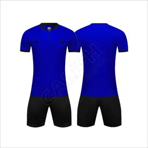 Bán buôn 100% polyester giá rẻ thăng hoa camisetas áo bóng đá Bộ dụng cụ tùy chỉnh Mens