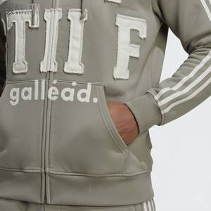 Conception personnalisée Fermeture à glissière complète Sweat à capuche épais en tissu surdimensionné 100% coton polaire Fermeture à glissière Survêtement Fabricant de luxe - Product Image 5