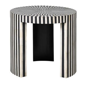 Mesa Auxiliar con Incrustaciones de Hueso, Diseño Moderno, Arte Antiguo, Muebles de Lujo Tradicionales, Color Personalizado para Dormitorio, Decoración del Hogar, Elegante - Product Image 2