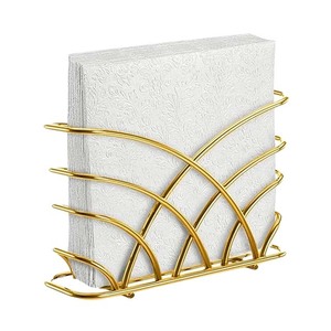 Servilletero de tejido con estilo más vendido Construcción de metal Premium Perfecto para restaurante de hotel y más Disponible en múltiples diseños - Product Image 4