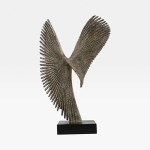 Nouveau design Sculpture en métal utilisation bureau Sculpture d'art de table décoration Sculpture en métal de qualité supérieure décor de créateur - Product Image 1