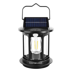 Resistente al calore e infrangibile lanterna da campeggio solare lampada da tenda impermeabile campeggio in riva al lago alpinismo - Product Image 3