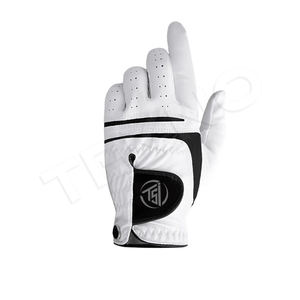 Logo Design Golf Gloves Breathable Genuine Cabretta Leather for Sports New Arrival Adult Wear - Product Image 5