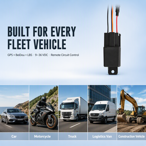 Localizador GPS KS199C 4G con Corte Remoto de Combustible, Antirrobo, Relé Oculto, Rastreador de Vehículos en Tiempo Real GPS BeiDou LBS para Moto - Product Image 4