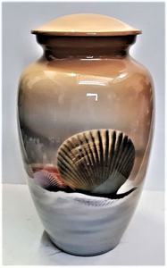 Seashell Serenity Cremation Urn <b>for</b> Human <b>Ashes</b> Adult Male Female <b>Keepsake</b> Urns - Product Image 2