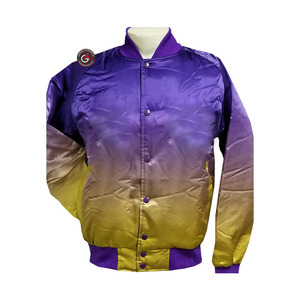 Venta al por mayor Omega bordado fraternidad hombres satén Varsity chaqueta | Fraternidad bordada hombres Varsity Chaqueta estilo personalizado - Product Image 2