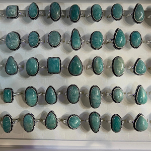 Wholesale Price Natural <b>Rose</b> <b>quartz</b> Amber All Stones <b>Rings</b> And Sizes And Shapes Designer <b>Rings</b> Men And Woman for Jewelry Making - Product Image 3