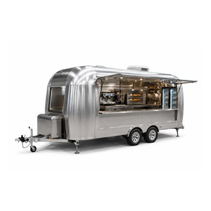 Remorque alimentaire mobile en acier inoxydable à double essieu, cuisine de restauration pour la vente au détail en extérieur et la restauration rapide - Product Image 6