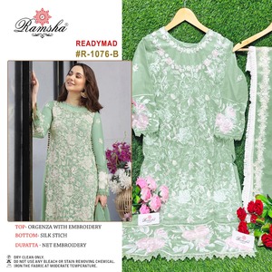 La mayoría de la venta de ropa Salwar paquistaní de aspecto elegante para mujer disponible en embalaje estándar de la India - Product Image 3