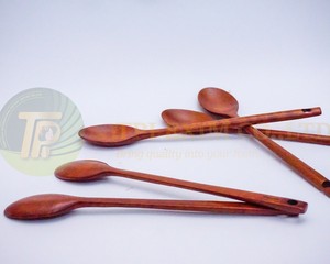 Hot sale Vietnam eco friendly Customized wooden Ice Cream Soup <b>spoon</b> <b>small</b> wooden baby <b>spoon</b> custom logo - Product Image 1