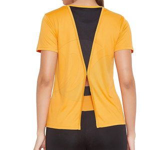 Camisetas informales de verano para mujer, ajuste holgado, nuevo diseño, manga corta, algodón ecológico, poliéster, transpirable, venta al por mayor - Product Image 2
