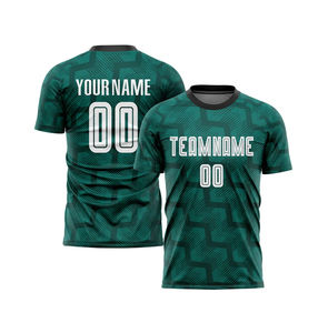 <b>Cheap</b> Best Quality Custom Team Name Sublimated Soccer Jerseys <b>Shirts</b> 100% Polyester Lightweight Breathable Waterproof Custom - Product Image 4
