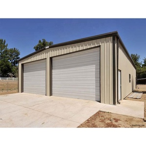 Abri de voiture moderne préfabriqué en acier pour le stationnement et le stockage de véhicules – Bâtiment métallique - Product Image 1
