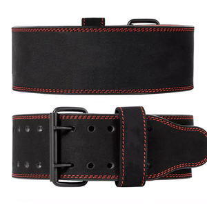 เข็มขัดยกกระชับแบบเข็มขัดหนังวัวเข็มขัดออกกำลังกายฟิตเนสเข้ายิมปรับแต่งได้น้ำหนักตรงจากโรงงาน - Product Image 5