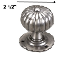 Juego de pomo de puerta ovalada con Rosa redonda hecha de hierro para muebles de puerta de construcción Uso Caja de cartón Embalaje - Product Image 2