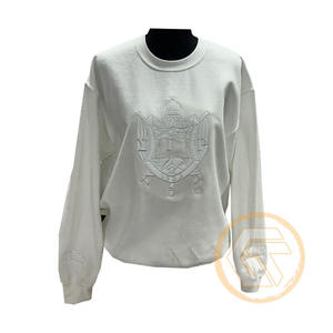 เสื้อสเวตเชิ้ตผู้หญิงคุณภาพสูง Sigma Gamma Rho ผ้าฝ้ายฟลีซ 500 กรัม เป็นมิตรกับสิ่งแวดล้อม สำหรับฤดูใบไม้ร่วงและฤดูหนาว ปักด้านหน้า ระบายอากาศได้ดี มีซิป - Product Image 3