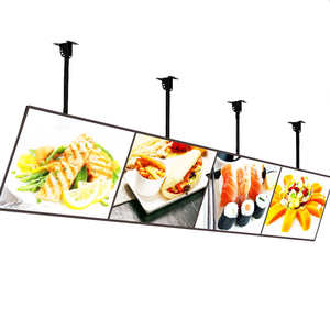 Panneau d'affichage de menu mural LED ultra-mince cadre en aluminium TV boîte à lumière pour la publicité de restaurant et la liste de <span class=keywords><strong>prix</strong></span> de commande - Product Image 1