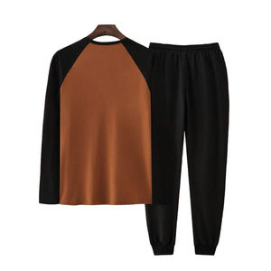 ชุดวอร์มสองชิ้นมีฮู้ดสำหรับฤดูหนาวชุดฝึกวิ่งจ๊อกกิ้งลำลองมีซิปแฟชั่นสไตล์ใหม่ออกแบบได้ตามต้องการ - Product Image 2