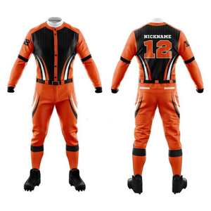 Uniforme de Béisbol Hecho 100% de Poliéster en Color Sólido, Nuevo Uniforme de Béisbol de Alta Calidad para Adultos - Product Image 1