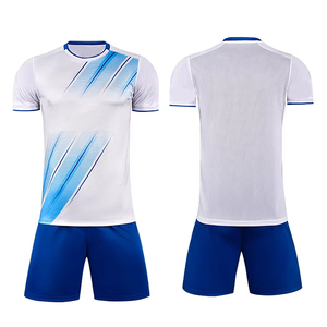 Maillot de football 100 % polyester imprimé par sublimation intégrale, uniforme d'entraînement pour équipe, style France, couleur personnalisable - Product Image 6