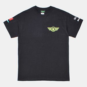 Nouvelle collection printemps/été T-shirt à manches courtes ample transfrontalier pour hommes/femmes Simple solide noir couleur coton matériel - Product Image 1