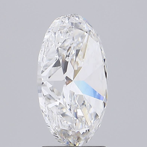 Diamant de laboratoire de 4,0 carats, taille ovale, couleur E, certifié IGI, clarté VS2, marque Rising Diamond, modèle de fiançailles personnalisé DH 82 - Product Image 6