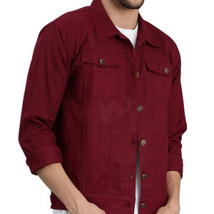 Vêtement de mode, veste en jean coupe-vent pour homme, vente chaude, conception de logo personnalisée, veste d'hiver respirante pour homme - Product Image 5