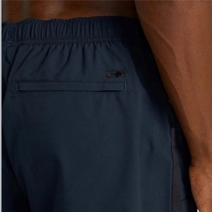 Bermuda pour homme à séchage rapide Tissu évacuant l'humidité pour la course à pied et l'exercice physique Technique de teinture unie - Product Image 5