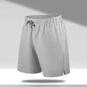 Shorts de sport en coton 100% pour la course à pied, la remise en forme et l'athlétisme, avec logo brodé en laine, sur mesure, de haute qualité, pour la vente en gros - Product Image 2