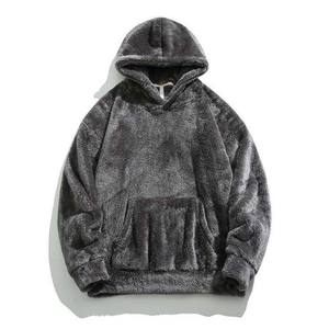 Sudadera con capucha Sherpa de alta calidad para hombre, diseño forrado totalmente personalizado, sudaderas con capucha Sherpa teñidas lisas más vendidas para hombre - Product Image 1