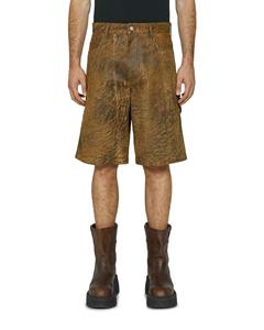 Meilleure vente Short délavé à l'acide pour homme 100% coton couleurs et tailles personnalisées motif solide à séchage rapide prix d'usine - Product Image 1