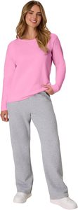 Sweat-shirt à col rond pour femmes, sweat-shirt en molleton pour femmes - Product Image 2