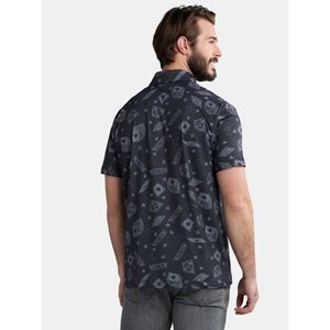 Polo personnalisé décontracté coupe ajustée basique conçu en coton américain décontracté simple semi-fermeture éclair marque à la mode haut à manches courtes - Product Image 6